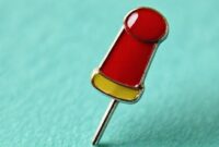 Tampilan antarmuka pengaturan Deskpins dengan opsi kustomisasi warna pin.