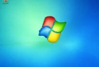 Tampilan desktop Windows yang telah diubah menggunakan Vista Inspirat BricoPack, menunjukkan ikon, tema, dan wallpaper bergaya Vista.