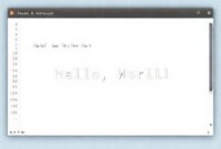 Contoh tampilan IDE Lazarus dengan kode Pascal