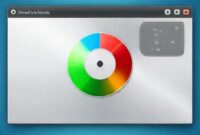 Grafik yang menunjukkan suhu hard disk yang dipantau oleh CrystalDiskInfo Portable.