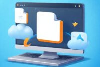 Ilustrasi antarmuka TeraCopy Portable dengan fokus pada kecepatan transfer file.