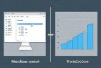 Ilustrasi perbandingan kecepatan transfer file antara Windows Explorer dan TeraCopy Portable.