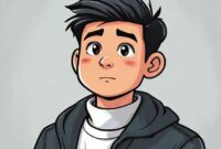 Ilustrasi seorang pengguna sedang mencari