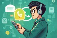 Ilustrasi tim keamanan siber Meta sedang bekerja untuk melindungi data pengguna WhatsApp.