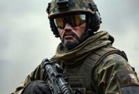 Tampilan antarmuka pengguna ArmA 2, menunjukkan kompleksitas dan realisme simulasi militer.