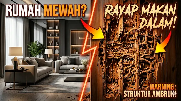 Mengenal Bahaya Rayap yang Bisa Merusak Struktur Rumah Mengenal Bahaya Rayap yang Bisa Merusak Struktur Rumah